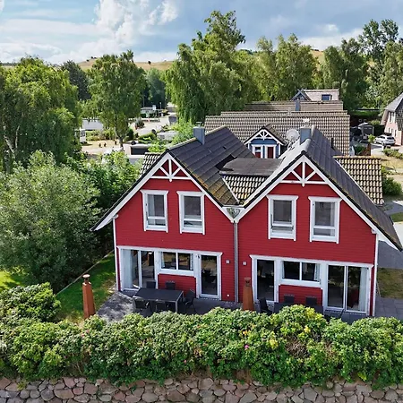 度假居 Timpete Haus Backbord - Terrasse, Meerblick, Sauna 加格尔